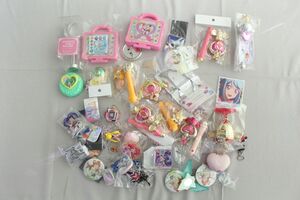 P00】セーラームーン プリキュア 他 テープホルダー 小物入れ 他 まとめ大量グッズセット品