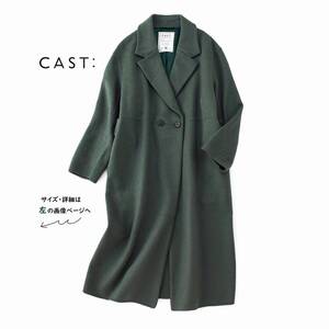 美品★キャストコロン★Msize/9号★コートR052