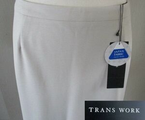 ★ 新品 レディース トランスワーク TRANS WORK 三陽商会 美 Skirt フレアスカート ４０サイズ ベージュ 