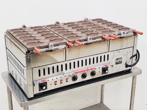 たい焼き機/大和田製作所/スーパー電子火床/電気万能型/OWD-0402E/2021年製/147万【23区内・横浜市内送料無料】E1348