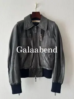 Galaabend riri-Zip Leather Jacket