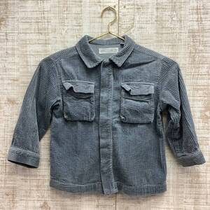 A431◇ZARA | ザラ　コーディロイ　長袖シャツ　4-5 YEARS 110cm