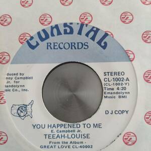 ◆即決◆IMPOSSIBLE RARE◆MODERN SOUL CROSSOVER FUNK◆◆TEEAH-LOUISE(TEARRA)◆◆YOU HAPPENED TO ME /GOT TO KEEP YOU◆◆◆ORIGINAL◆