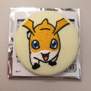 デジモンアドベンチャー展 パタモン 刺繍缶バッジ★タケル デジモン展 25th記念 digimon adventure ダイバーシティ