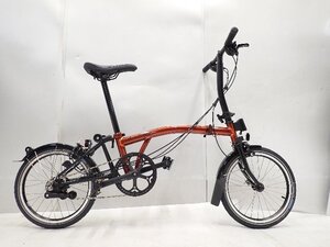 【公道未走行】 BROMPTON C-LINE 折り畳み自転車 ミニベロ フレイムラッカー 2024年モデル S6L 配送/来店引取可 ブロンプトン ∩ 70EC0-1