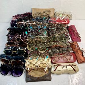 まとめ売り 大量 眼鏡 メガネ サングラス フレーム 老眼鏡　HOYA・CHARMANT・RODENSTOCK・LANCEL 等 色々 まとめて ジャンク扱い 5.5kg