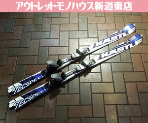 KASTLE 140cm TECSPEED 3.3B ジュニア カービングスキー チロリア調整ビンディング付き板 ケスレー 札幌市 新道東店