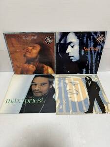 ◇A024◇ LP レコード MAXI PRIEST マキシ・プリースト 4枚まとめて UK盤 US盤 含む INTENTIONS / YOU