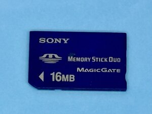 SONY ソニー MEMORY STICK メモリースティック 16MB 1枚 フォーマット済み 動作確認済みジャンク品