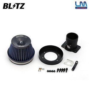 BLITZ ブリッツ サスパワー コアタイプLM ブルー エアクリーナー レクサス IS350 GSE21 H17.9～H20.9 2GR-FSE 56146