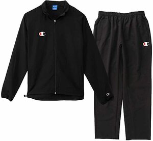 Champion チャンピオン C3-NSC23 C3-NSD23 ランニング ジョギング ジャケット＆ロングパンツ上下セット ブラック XL