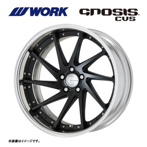 送料無料 ワーク GNOSIS CVS FULL REVERSE ディープコンケイブ STANDARD Hdisk 9.5J-21 －21～－38 5H-112 【4本セット 新品】