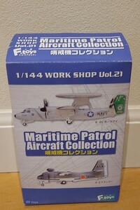  F-toys エフトイズ 哨戒機コレクション 1-b E-2C ホークアイ 第115早期警戒飛行隊 航空団司令機 未使用品