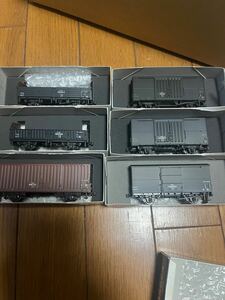 IMON HO1067 12mm　鉄道模型　1/87 国鉄貨車　6両セット　完成品　極美品