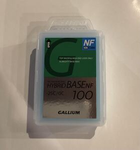 GALLIUM WAX/ガリウム ワックス hybrid base NF wax/ハイブリッド ベース ノンフッ素 ワックス 100g