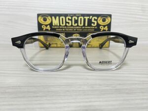 MOSCOT モスコット★レムトッシュ★メガネフレーム★LEMTOSH★伊達眼鏡 ウェリントン 人気カラー 未使用 美品★