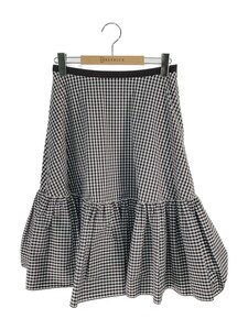 フォクシーブティック スカート Skirt Daffodi ギンガムチェック 花柄 38 AUC25 ITN9766ZC1VI