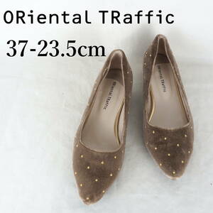 MK4576*ORiental TRaffic*オリエンタルトラフィック*レディースパンプス*37-23.5cm*モカ系