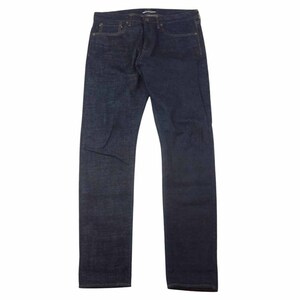 JAPAN BLUE JEANS ジャパンブルージーンズ T125070 CIRCLE 10TH ANNIVERSARY セルビッジ デニム パンツ インディゴブルー系 33【中古】