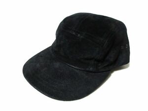 Hender Scheme pig jet cap エンダースキーマ スウェード スエード レザー ジェットキャップ キャップ 黒 F