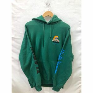 【X-LARGE】NIGHT VISION PULLOVER HOODED SWEAT エクストララージ Mサイズ GRN 101213012022 スウェットパーカー ts202403