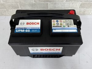 BOSCH ボッシュ●バッテリー US POWER MAX 輸入車用バッテリー アメリカ車用高性能バッテリー UPM-65/ブラック/訳有/1円スタート/DT