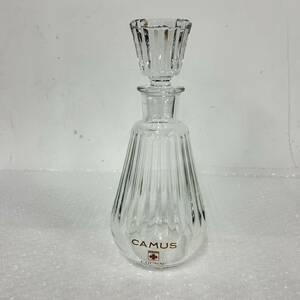 24静/A049053-3/J114-620/TY3000【名古屋】Baccarat バカラ CAMUS COGNAC カミュ コニャック デキャンタ クリスタルボトル 空瓶 