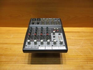 *H0293* BEHRINGER ベリンガー ミキサー XENYX 802 本体のみ 動作確認済み品中古#*