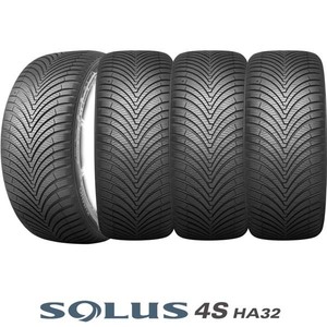 オールシーズンタイヤ｜クムホ SOLUS 4S HA32｜165/65R15 81T ｜〈ソルウス 4S HA32〉4本セット