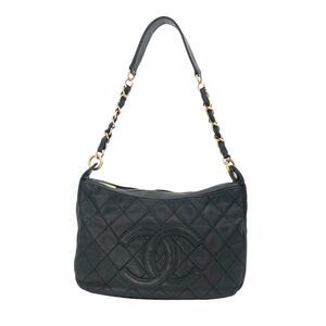 【中古】 CHANEL シャネル マトラッセ チェーン ハンドバッグ A20993 レザー シール 7番台 ヴィンテージ 23026533 AO