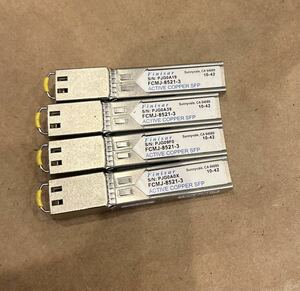 FINISAR FCMJ-8521-3 1000Base-T RJ45-SFP GBICモジュール 4本セット