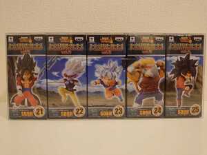 @スーパードラゴンボールヒーローズ ワールドコレクタブルフィギュア vol.5 全5種 DRAGONBALL ワーコレ BANDAI バンダイ@