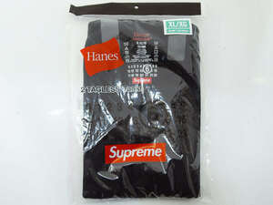 新品 XL サイズ 24SS Supreme MM6 Maison Margiela Hanes Tagless Tank Top (1 Pack) タンクトップ メゾン マルジェラ シュプリーム Black