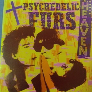 サイケデリック　ファーズ　the psychedelic furs heaven 84年　ep 7inch ポストパンク　post punk ニューウェーブ　new wave 　UK盤