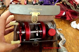 良品! 60s ABU 5000 オールド アンバサダー 検) 道楽 ハトリーズ BALSA50 ZEAL ザウルス ABU HEDDON UMCO SHIMANO 昭和世代レトロ釣人に