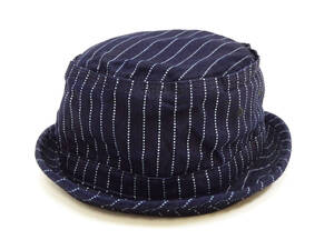 7 1/2(約60cm) シュガーケーン ポークパイハット ウォバッシュストライプ SC02467 Sugar Cane WABASH STRIPE PORKPIE HAT ハット 帽子 新品