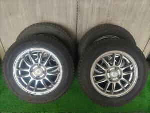 165/70 R14 81Q YOKOHAMA ice GUARD iG60 2021年 DIOS es6 4H 100 14×5.5J +45 4本