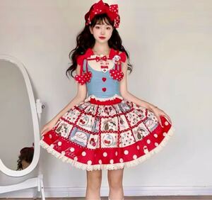 XLサイズ　新品・未使用★可愛いツーピース　園児服　メイド服　地雷系★可愛い　メイド　ビキニ★検）セントラル　ミズノ