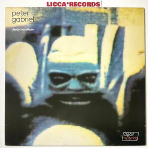 何枚でも同送料 *LP レコード Peter Gabriel Deutsches Album GERMANY 1982 ORIGINAL Charisma 6302221 RARE ドイツ語盤 LICCA*RECORDS 379