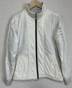 人気【美品】Black & White GOLF ブラック&ホワイト ゴルフ ブルゾンジャケット ジャケット レディース size 1