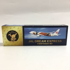 ★E12079【美品】DREAM EXPRESS FANTASIA 80/BOEING 767-300 ER/JAL ジャル/ミッキーマウス/モデルプレーン/1:200/箱付 す