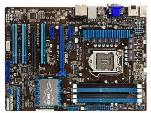 ASUS P8H77-V マザーボード Intel Z77 LGA 1155 ATX メモリ最大32G対応 保証あり　