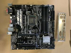 ★中古品 BIOS確認 ASUS PRIME H270M-PLUS LGA1151マザーボード IOパネル付属★