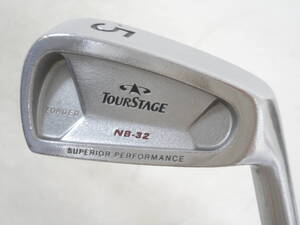 ★即決★TOURSTAGE NB-32 FORGED★メンズアイアン★5番単品★湯原信光プロ監修★DynamicGold S200★ツアーステージ★BRIDGESTONE★