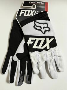 手袋 送料無料 新品 サイクリング バイク グローブ GLOVE 白黒 Lサイズ