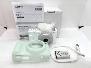 ☆ほぼ新品☆SONY ソニー　ZV-1F ホワイト　コンパクトデジタルカメラ　#3114