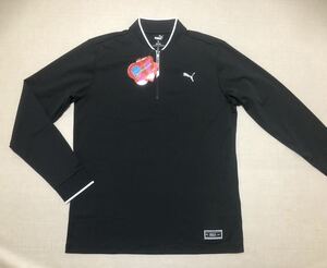 送料無料◆新品◆PUMA GOLF クォータージップ 長袖シャツ◆(XL)◆624912-01◆プーマ ゴルフ