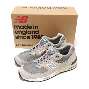 NEW BALANCE M991GL GRAY GREY SUEDE MADE IN ENGLAND US8 26cm ( ニューバランス M991 グレー スエード UK製 )