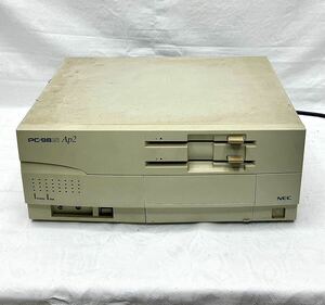 1円〜 NEC PC-9821Ap2/M2 パーソナルコンピューター CD-ROM 通電確認 HDD欠有 レトロ 当時物 PC パーツ 部品 旧型PC 本体 ゲーム機 玩具