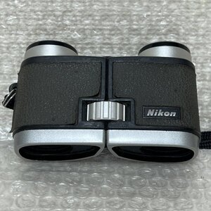 【 Nikon 】 ニコン コンパクト 双眼鏡 ポケットサイズ 3倍ズーム 専用ケース ストラップ 付き 日本製 オペラグラス ■阿65 三